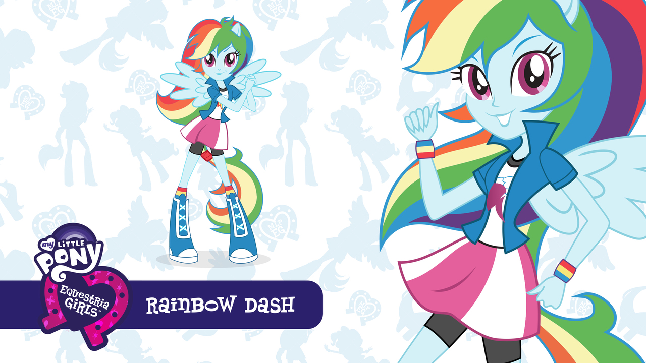 Rainbow Dash Eqg - HD Wallpaper 