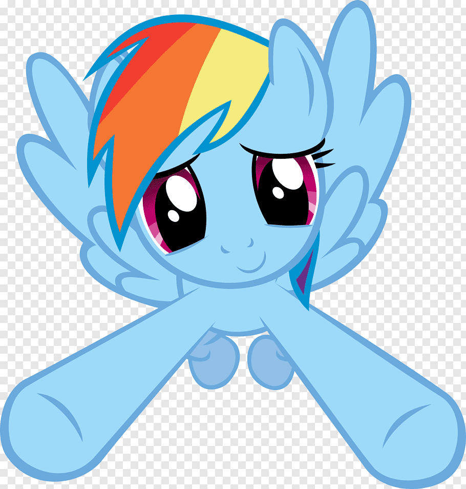 My Little Pony, Rainbow Dash Fluttershy Rarity Derpy - Rainbow Dash Hug - HD Wallpaper 