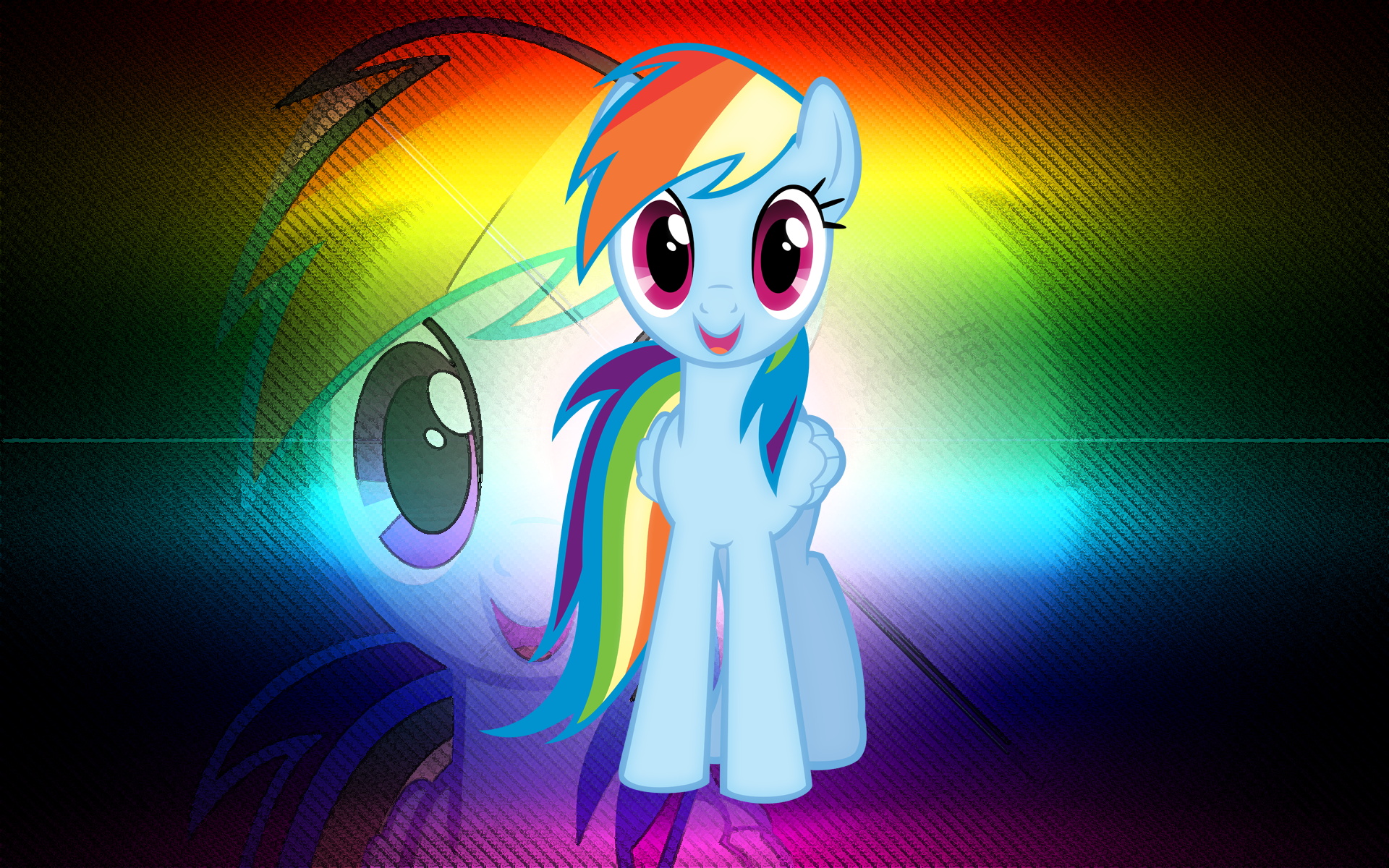 My Little Pony Rainbow Dash Wallpaper - HD Wallpaper 