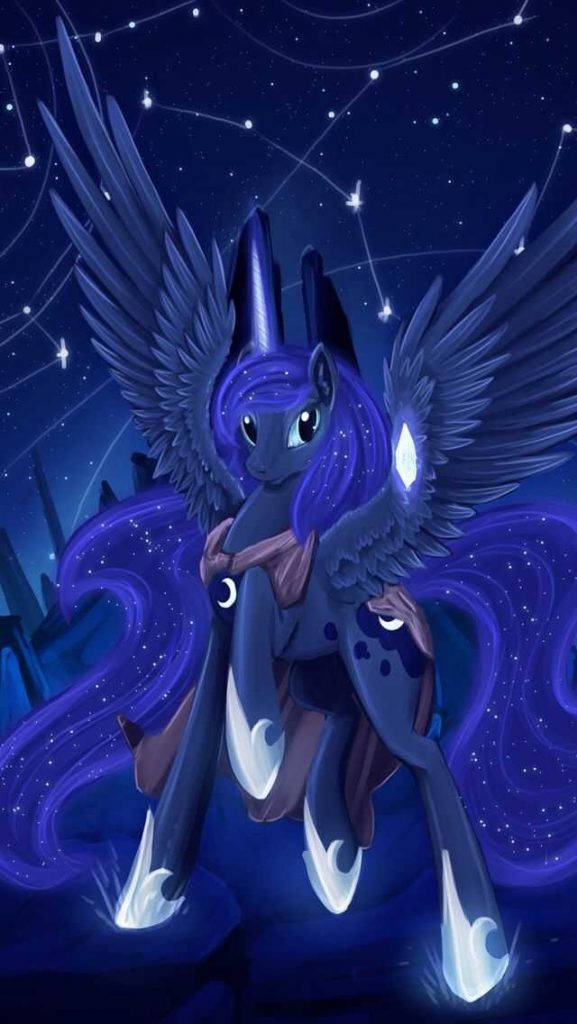 Best Princess Luna Ideas On Pinterest Mlp My Little - Луна Май Литл Пони - HD Wallpaper 