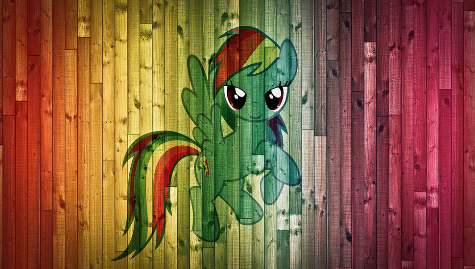 Rainbow Dash, Background, My Little Pony, Pony, Board - My Little Pony - HD Wallpaper 