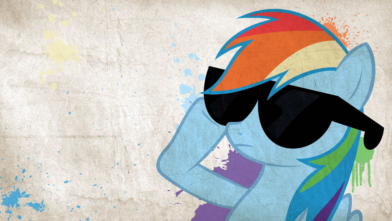 Grunge My Little Pony My Little Pony Friendship Is - Rainbow Dash My Little Pony - HD Wallpaper 