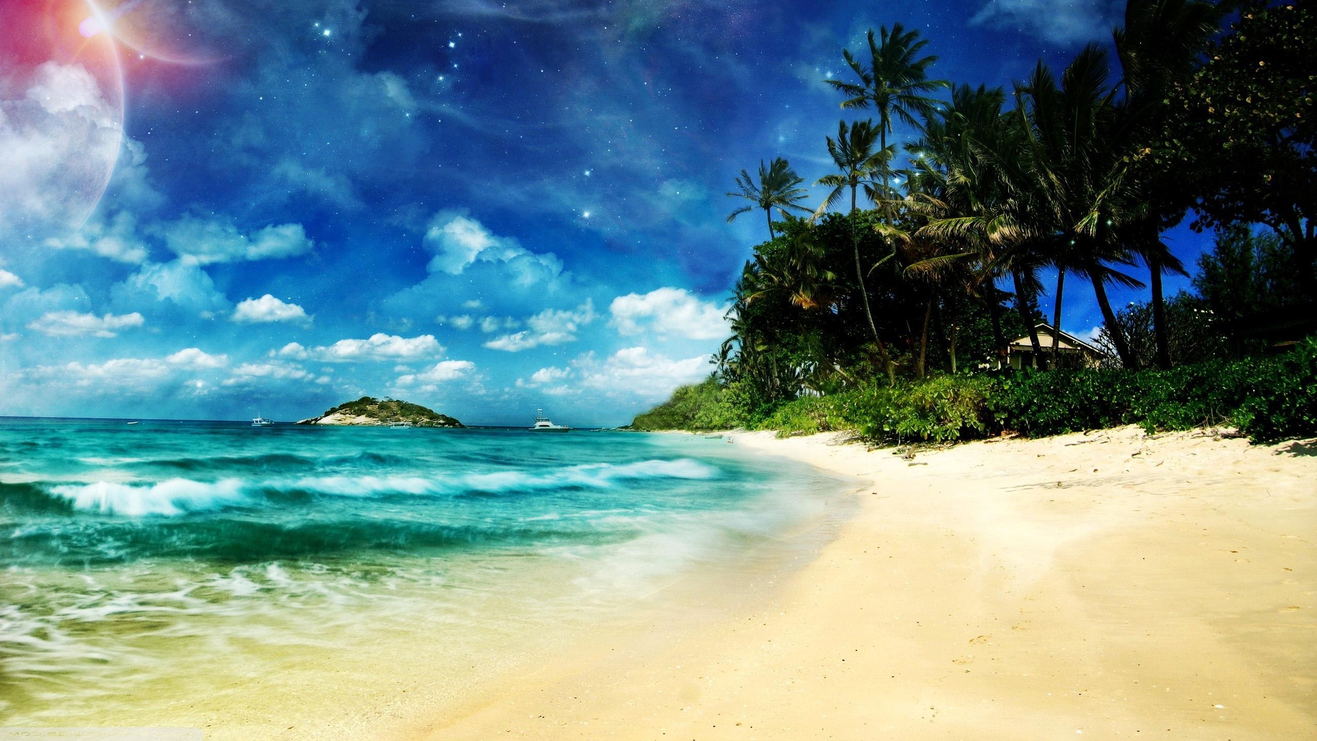 Data Src Top 3d Beach Wallpaper Hd For Mobile - Costa Rica Wallpaper Hd - HD Wallpaper 