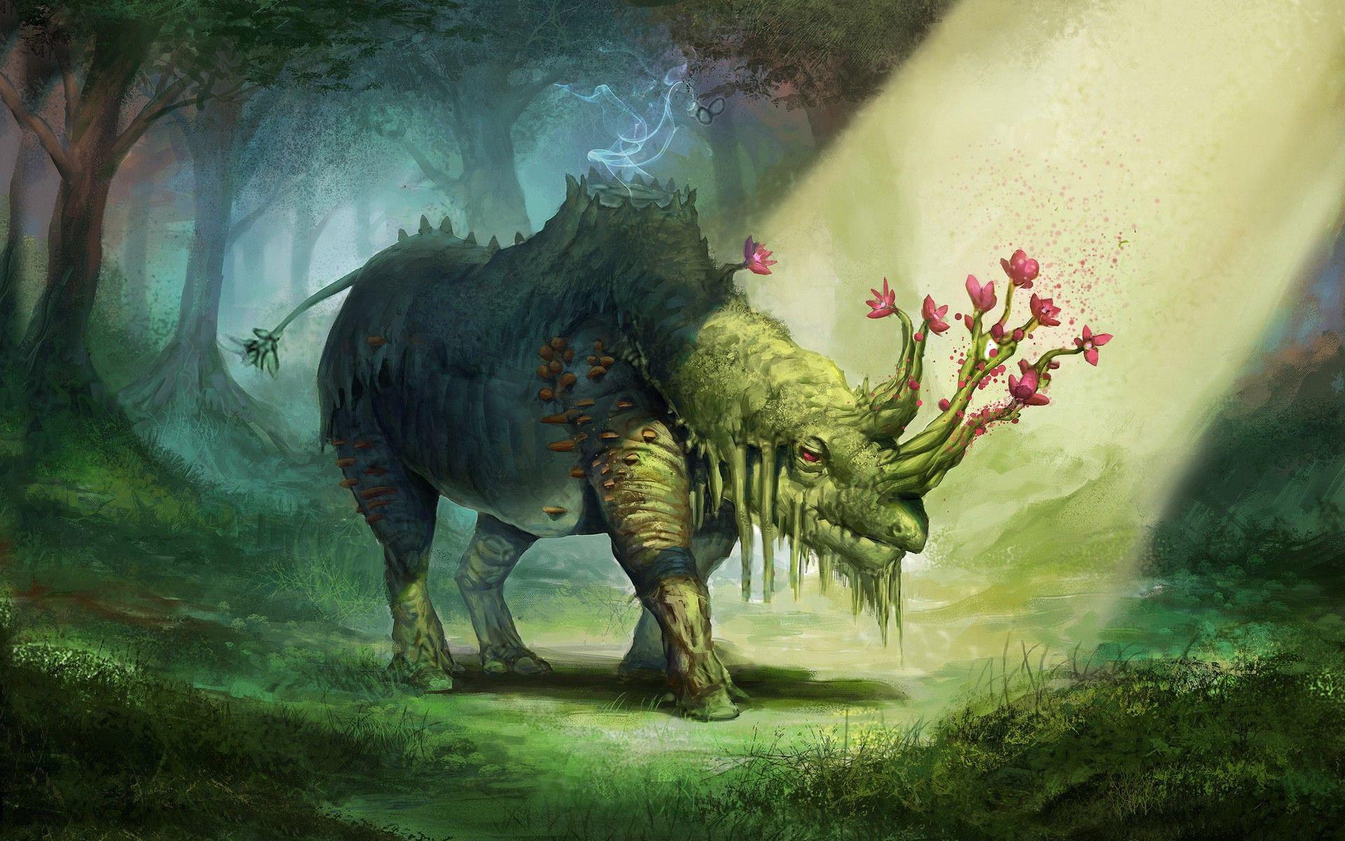 Magical Forest Creatures - HD Wallpaper 