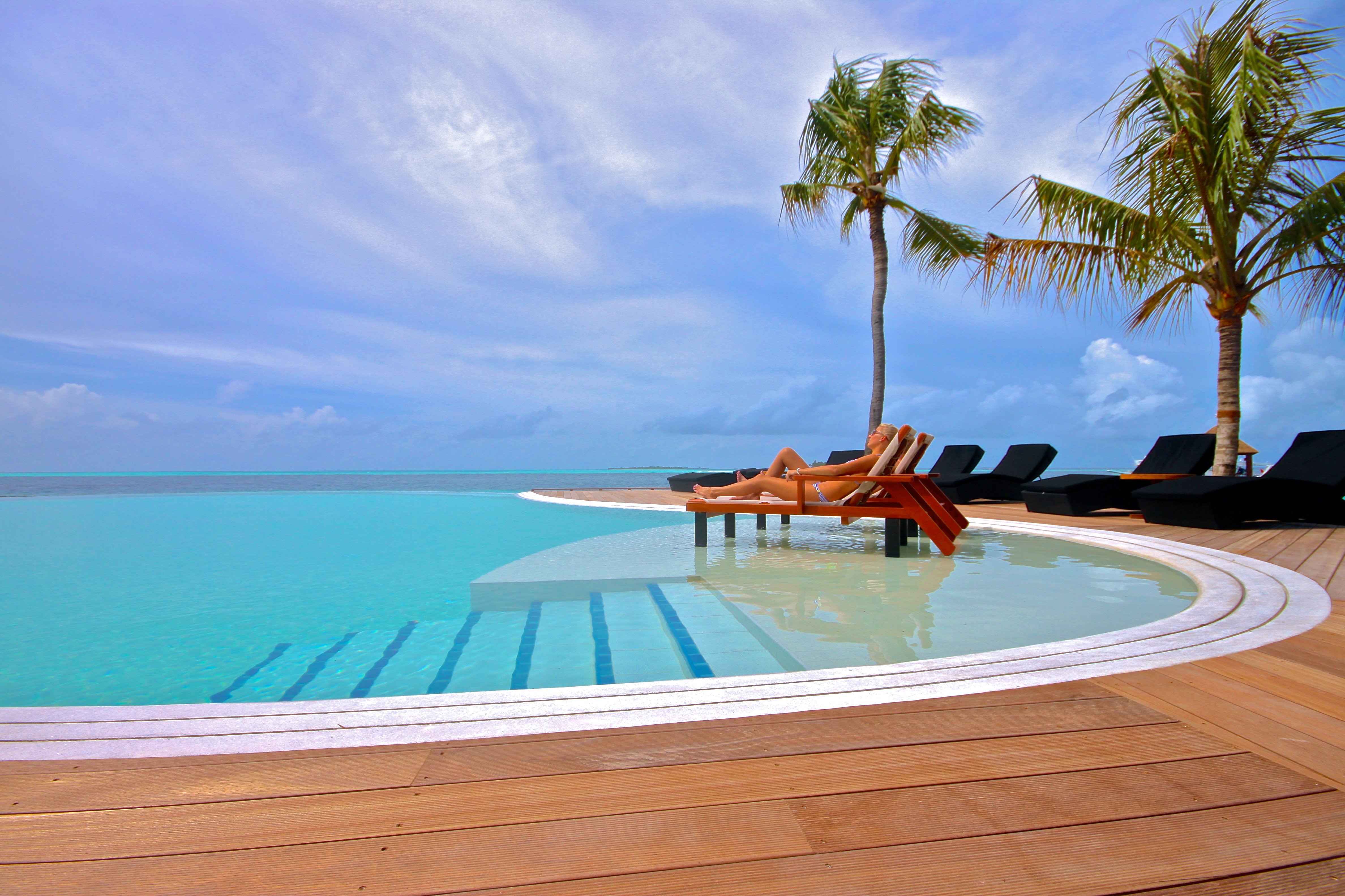 Full Hd Swimming Pool Background - HD Wallpaper 