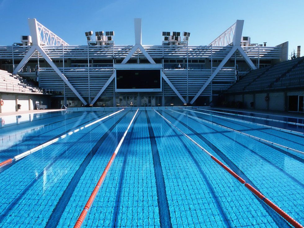 Piscina Bernat Picornell - Eurofitness Can Dragó - HD Wallpaper 