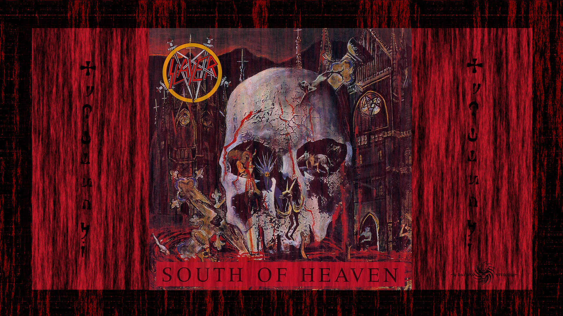 Slayer Death Metal Heavy Album Art Cover Dark He Wallpaper - HD Wallpaper 