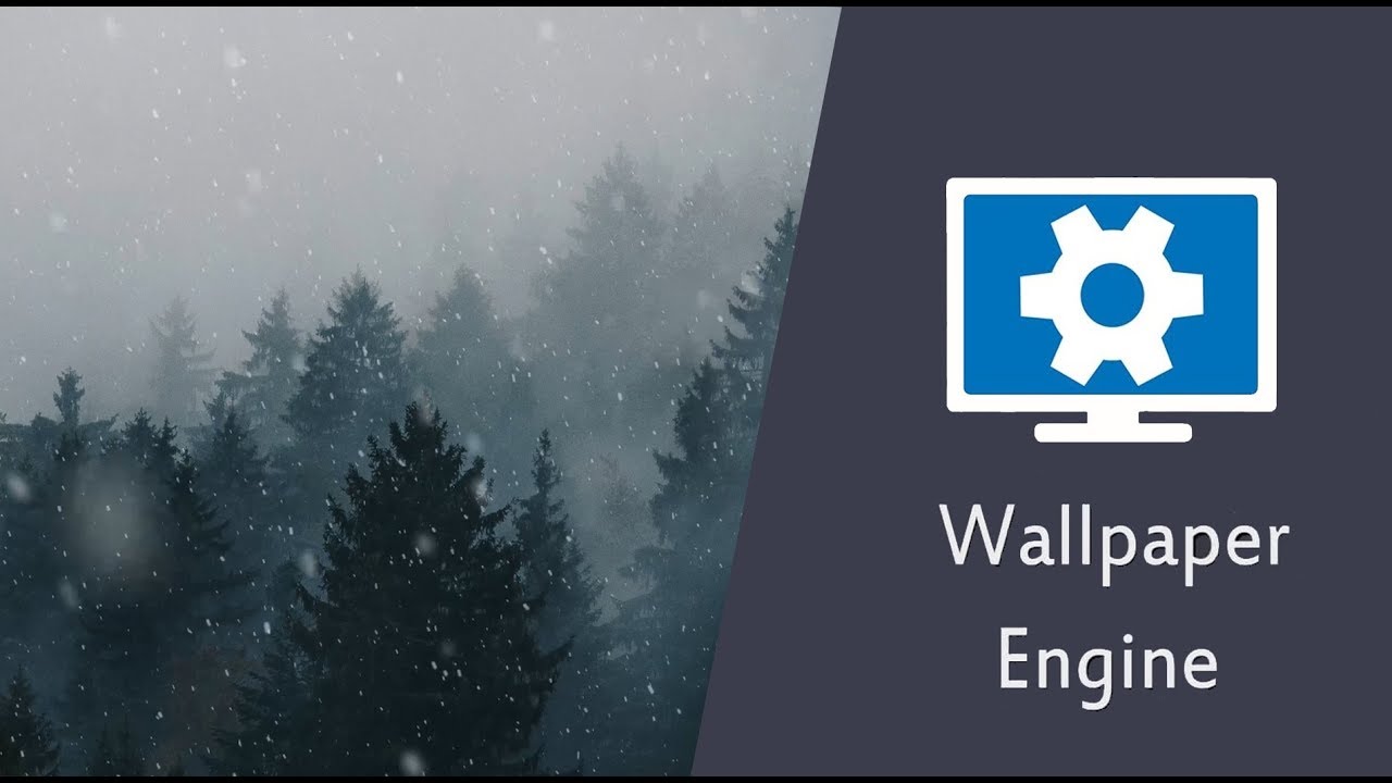 Animated Forest Snow 4k - HD Wallpaper 