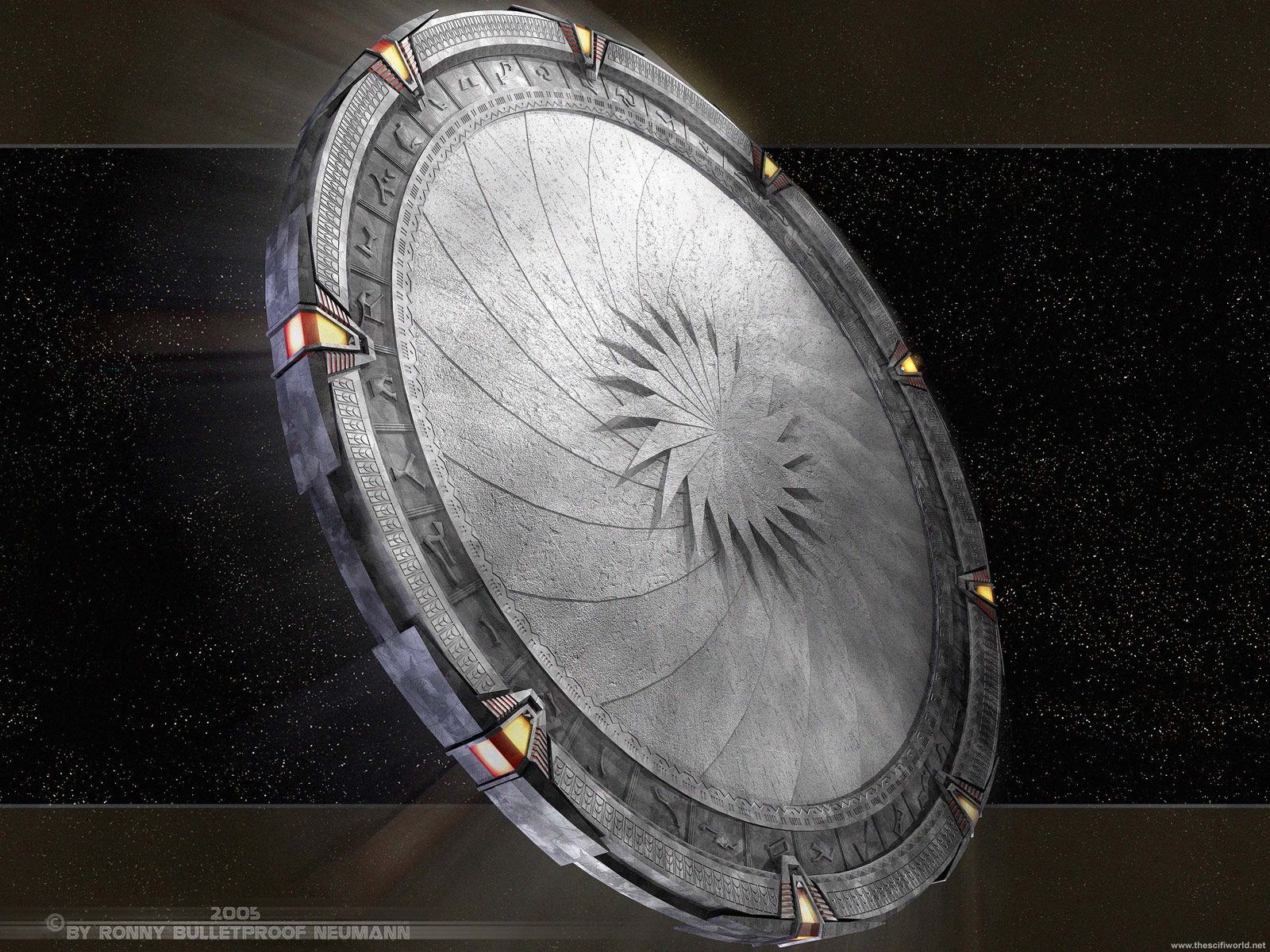 Iris Stargate - HD Wallpaper 