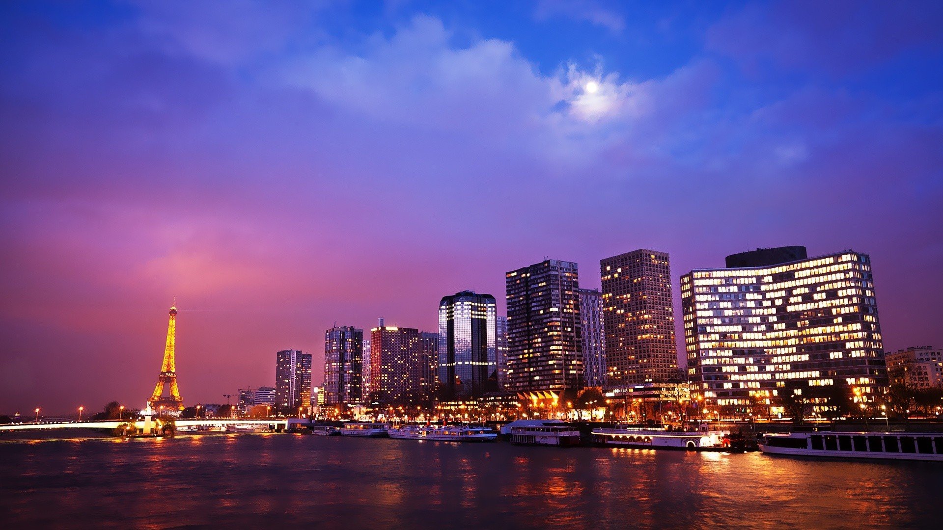 Night Wallpaper Cities At Night - HD Wallpaper 