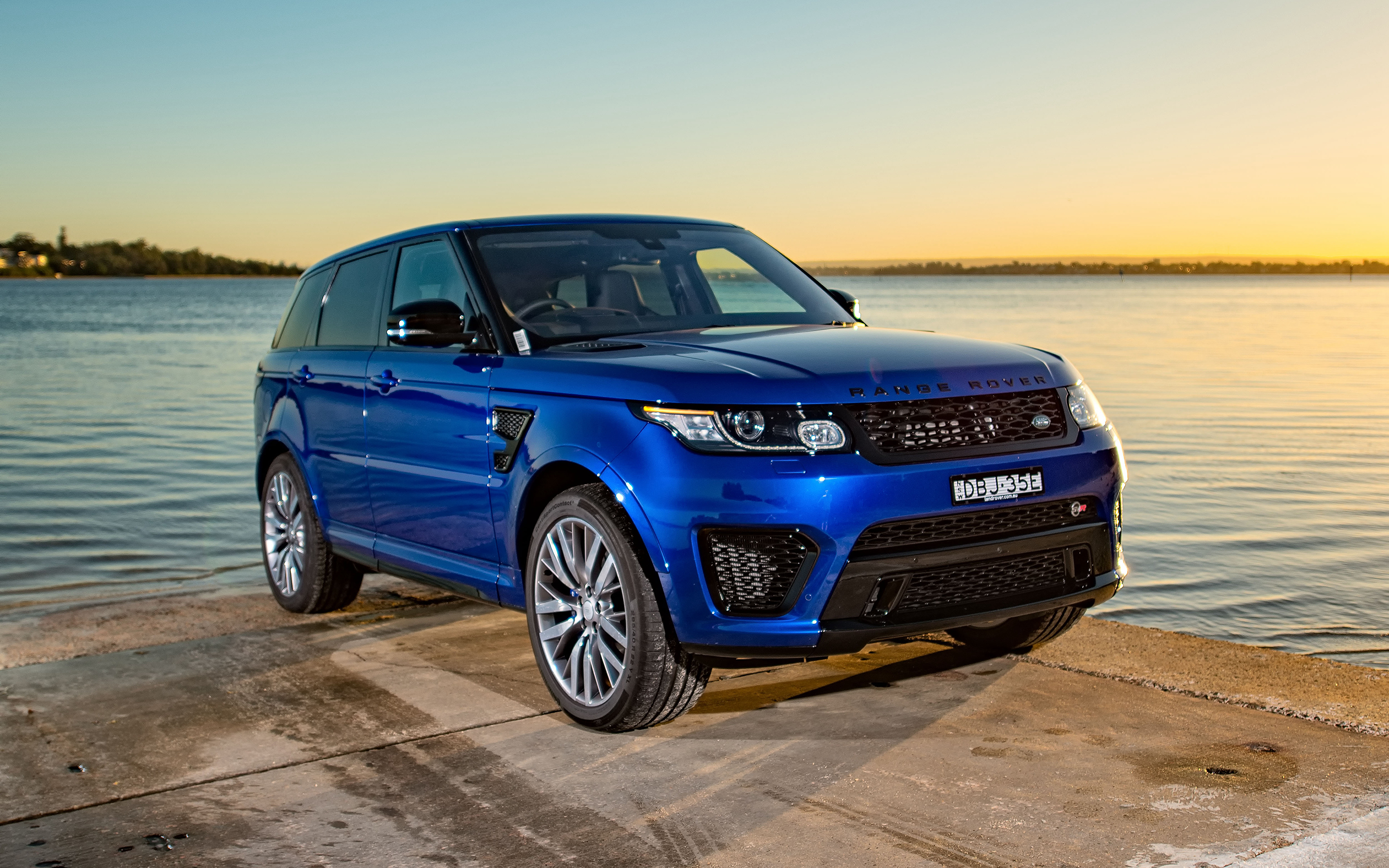 Range Rover 2019 Azul - HD Wallpaper 
