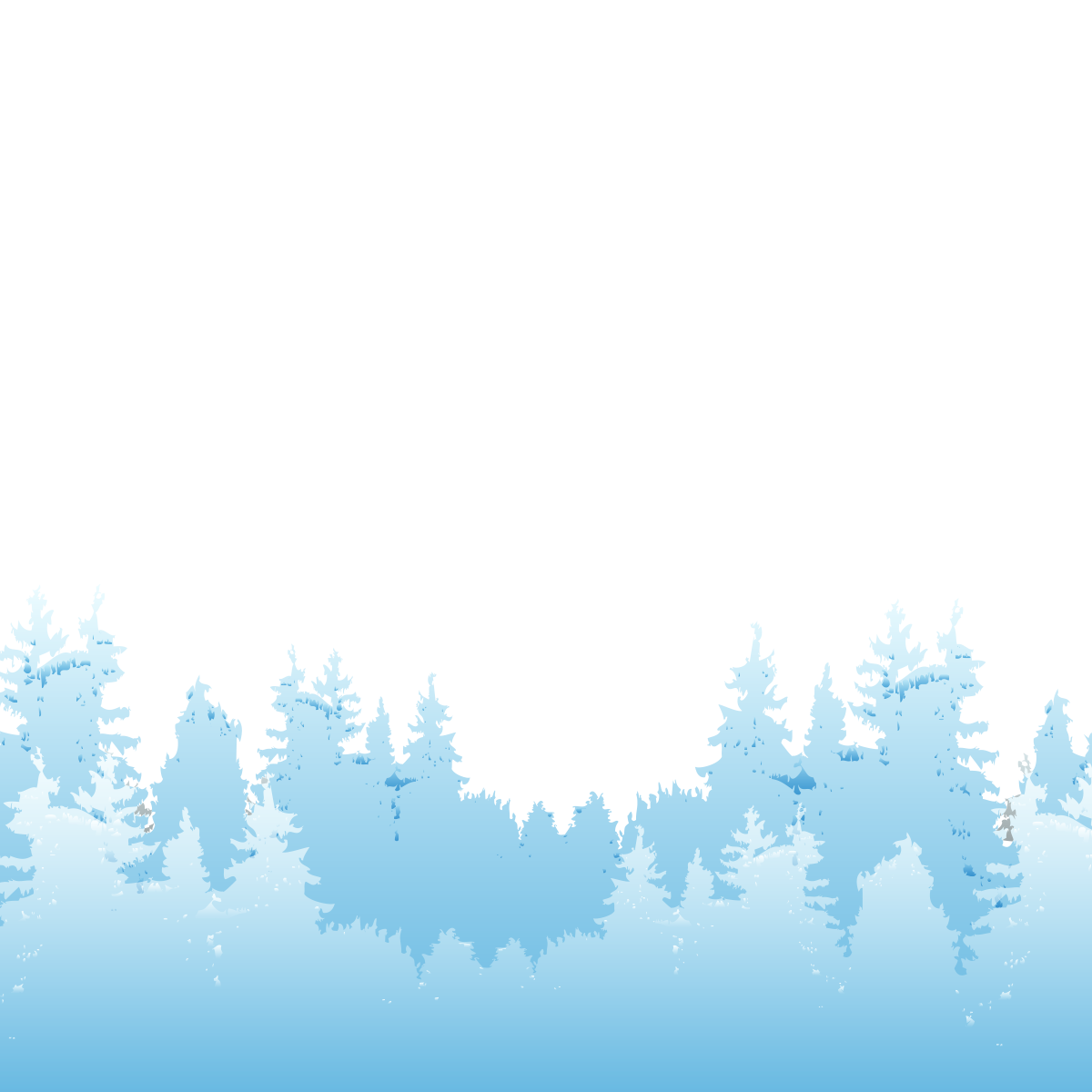 Blue Sky Daytime Wallpaper - Winter Forest Tree Silhouette - HD Wallpaper 