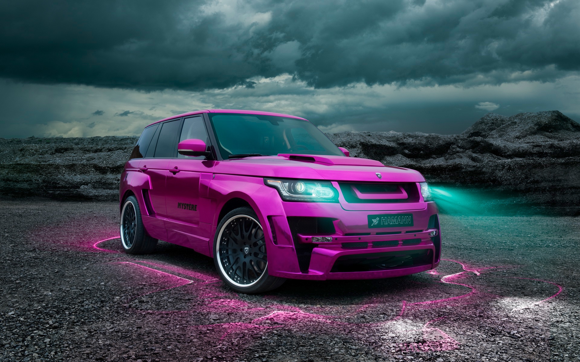 Hamann Range Rover Vogue 2013 Widebody Mystere - Range Rover Vogue 2013 - HD Wallpaper 