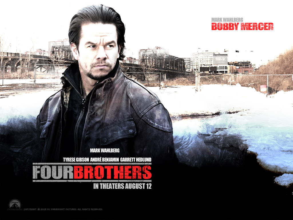 Mark Wahlberg In Four Brothers Wallpaper - Four Brothers Mark Wahlberg Quotes - HD Wallpaper 