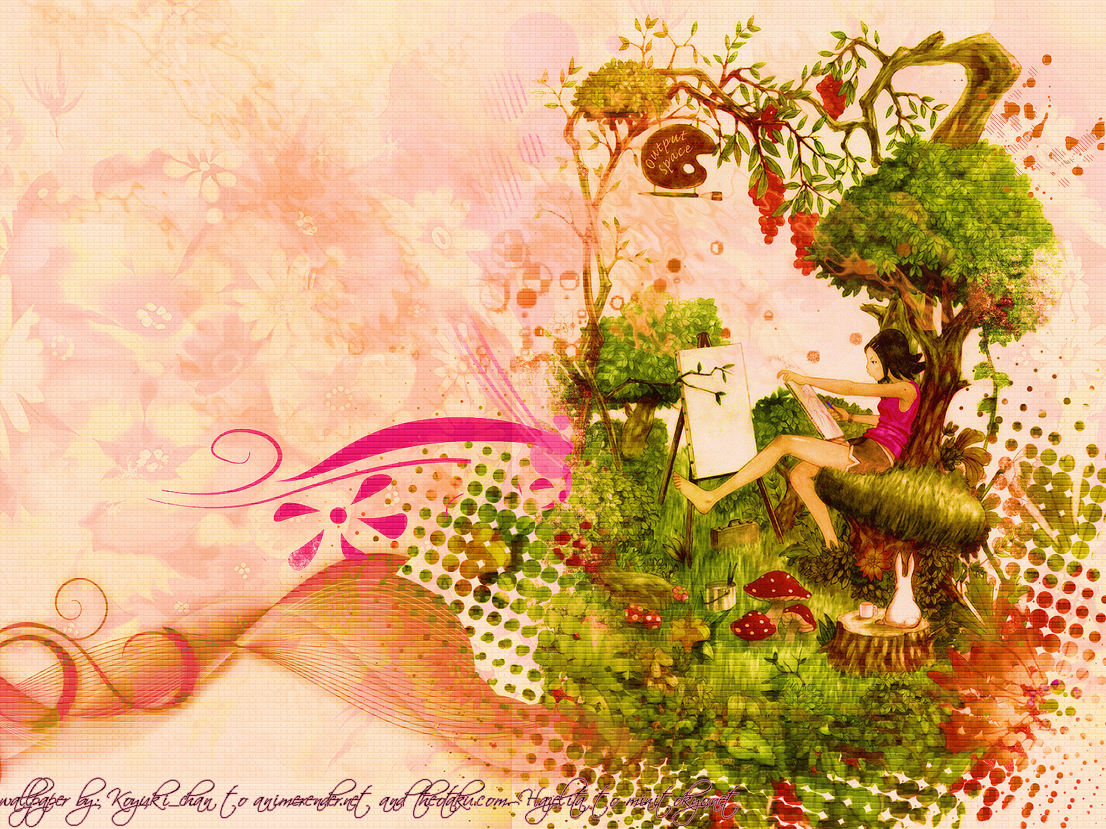 Alpaca, Pixiv Girls Collection, Pixiv Wallpaper 
	style - Bouquet - HD Wallpaper 