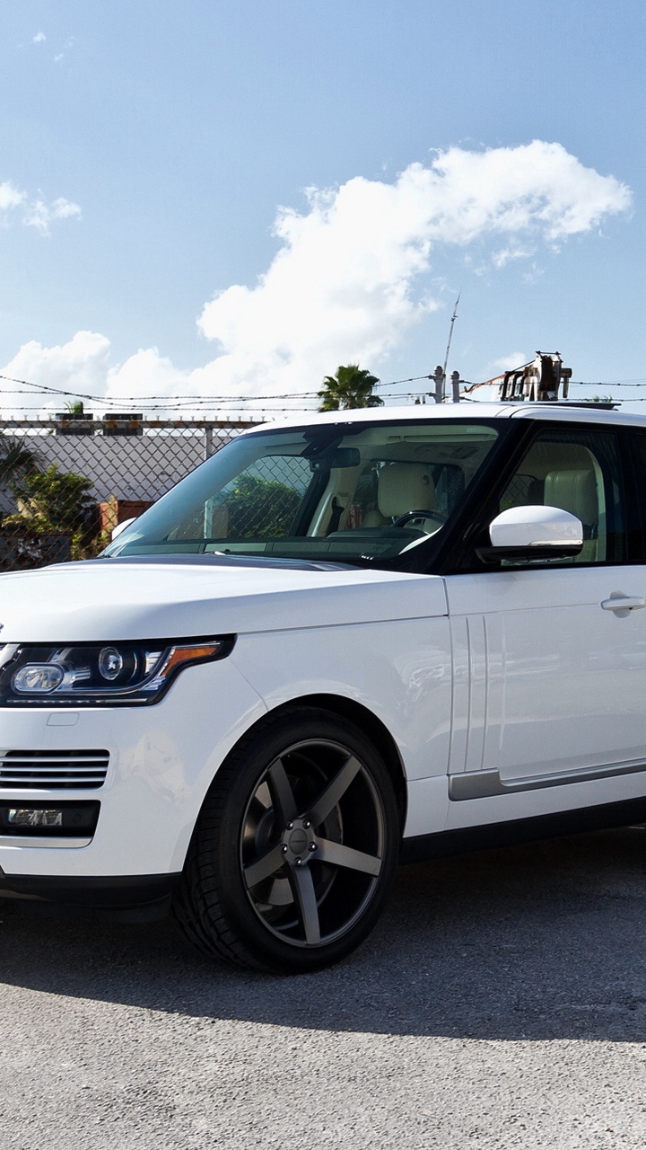 Wallpaper Land Rover, Range Rover, Sport, White, Jeep - White Land Rover Jeep - HD Wallpaper 