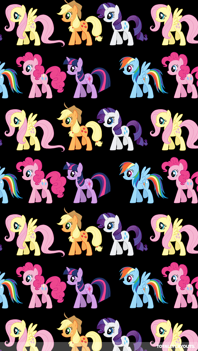 Wallpaper Kuda Poni - Little Pony Wallpaper Iphone - HD Wallpaper 