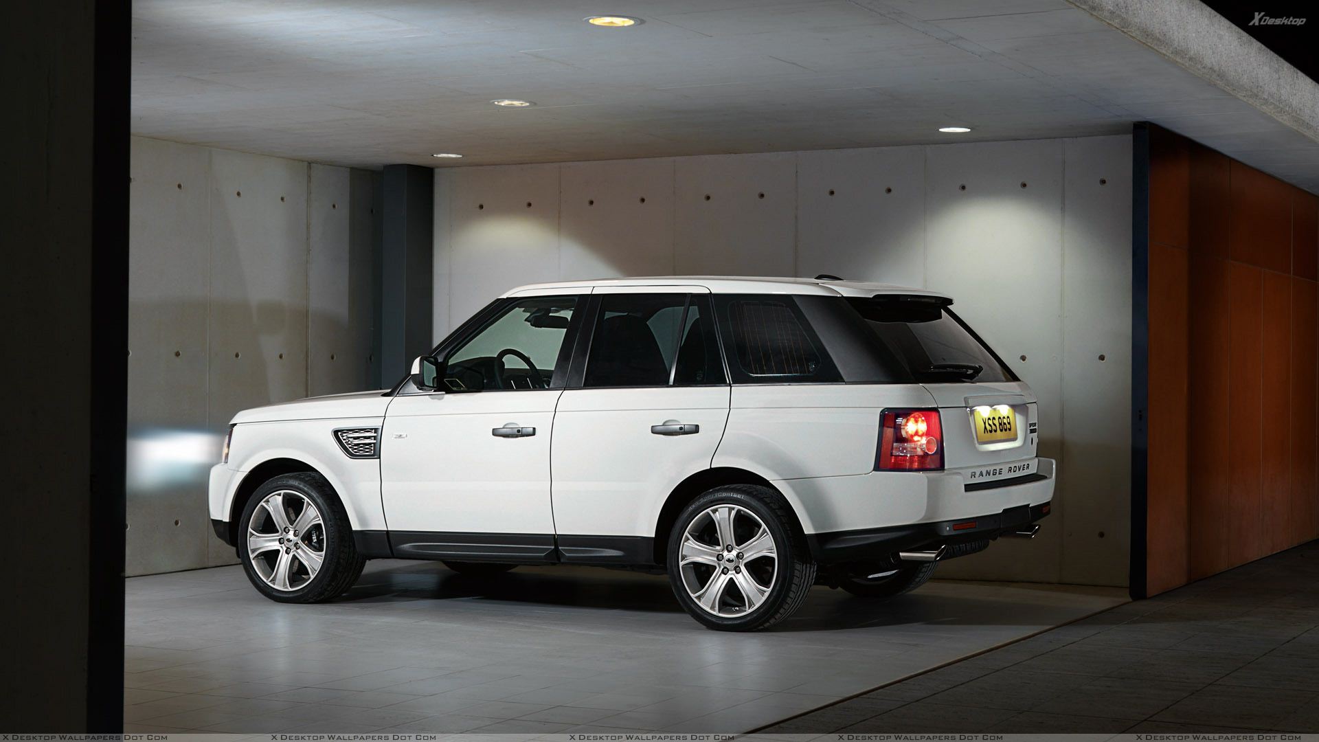 2010 White Range Rover Sport Supercharged - HD Wallpaper 