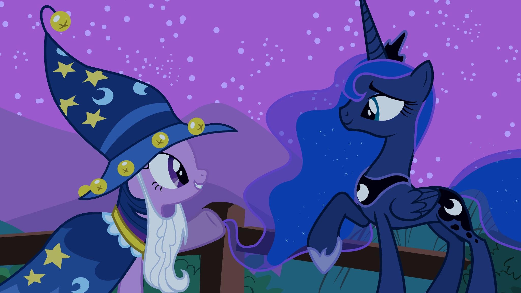 Princess Luna Twilight Sparkle - HD Wallpaper 