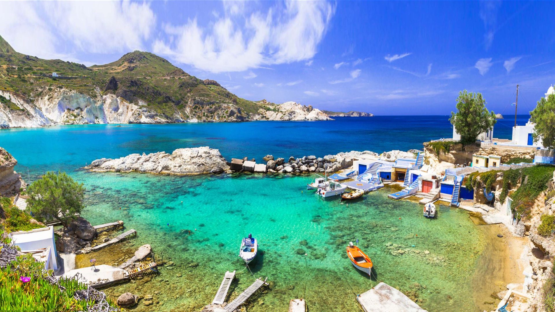 Milos Island - HD Wallpaper 