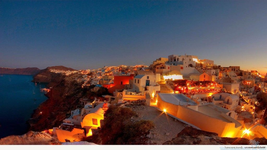 Santorini Hd Wallpaper Portrait - HD Wallpaper 