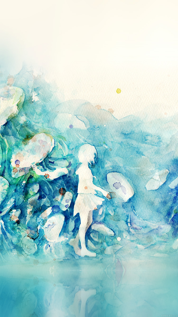 Art Watercolor Wallpapers For Girls - HD Wallpaper 