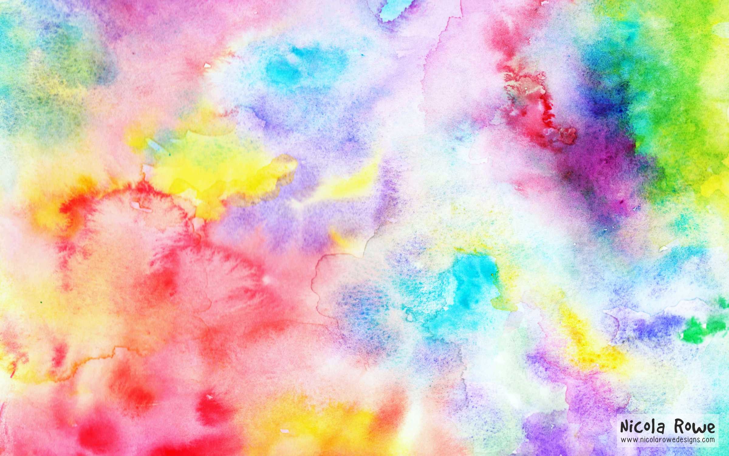 Watercolour Wallpaper Nicola Rowe Designs 
 Data Src - Watercolor Paint - HD Wallpaper 