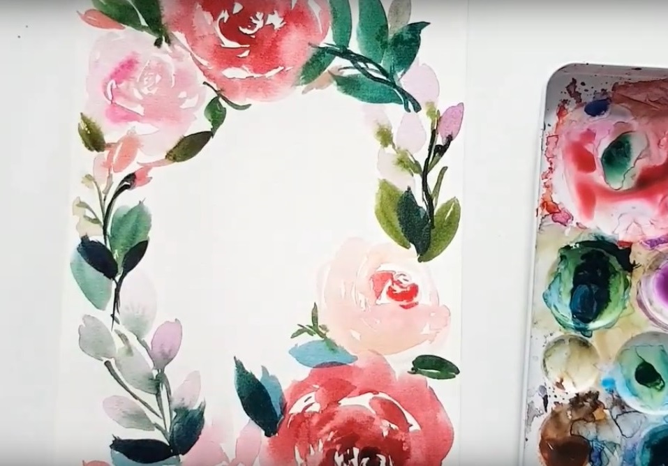 Luxury Watercolor Floral Wallpaper Free Png 2020 - Garden Roses - HD Wallpaper 
