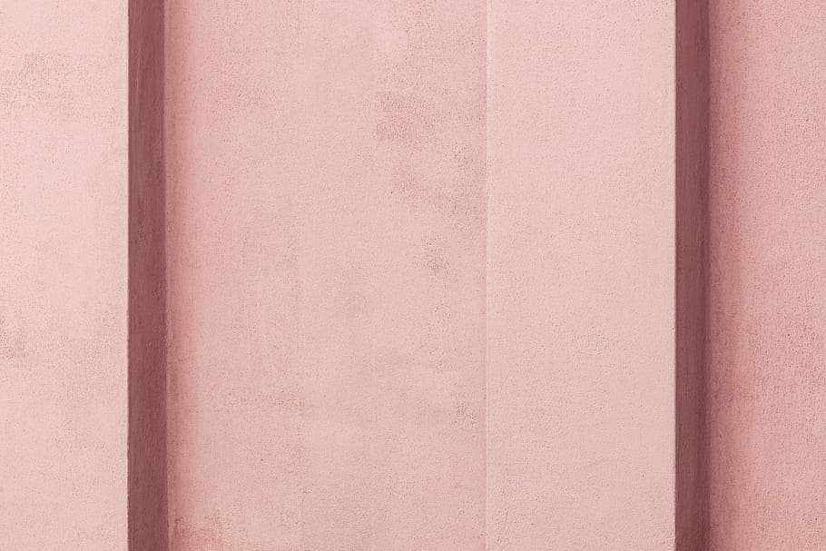 Shadow, Buidling, Vertical, Stucco, Pink, Wall, Structure, - HD Wallpaper 