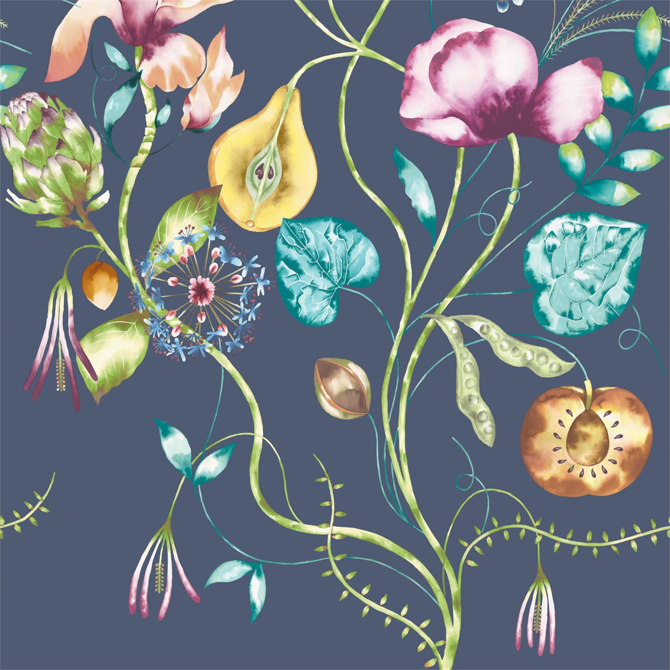 Quintessence, A Wallpaper By Harlequin, Part Of The - Harlequin Wallpaper Quintessence - HD Wallpaper 