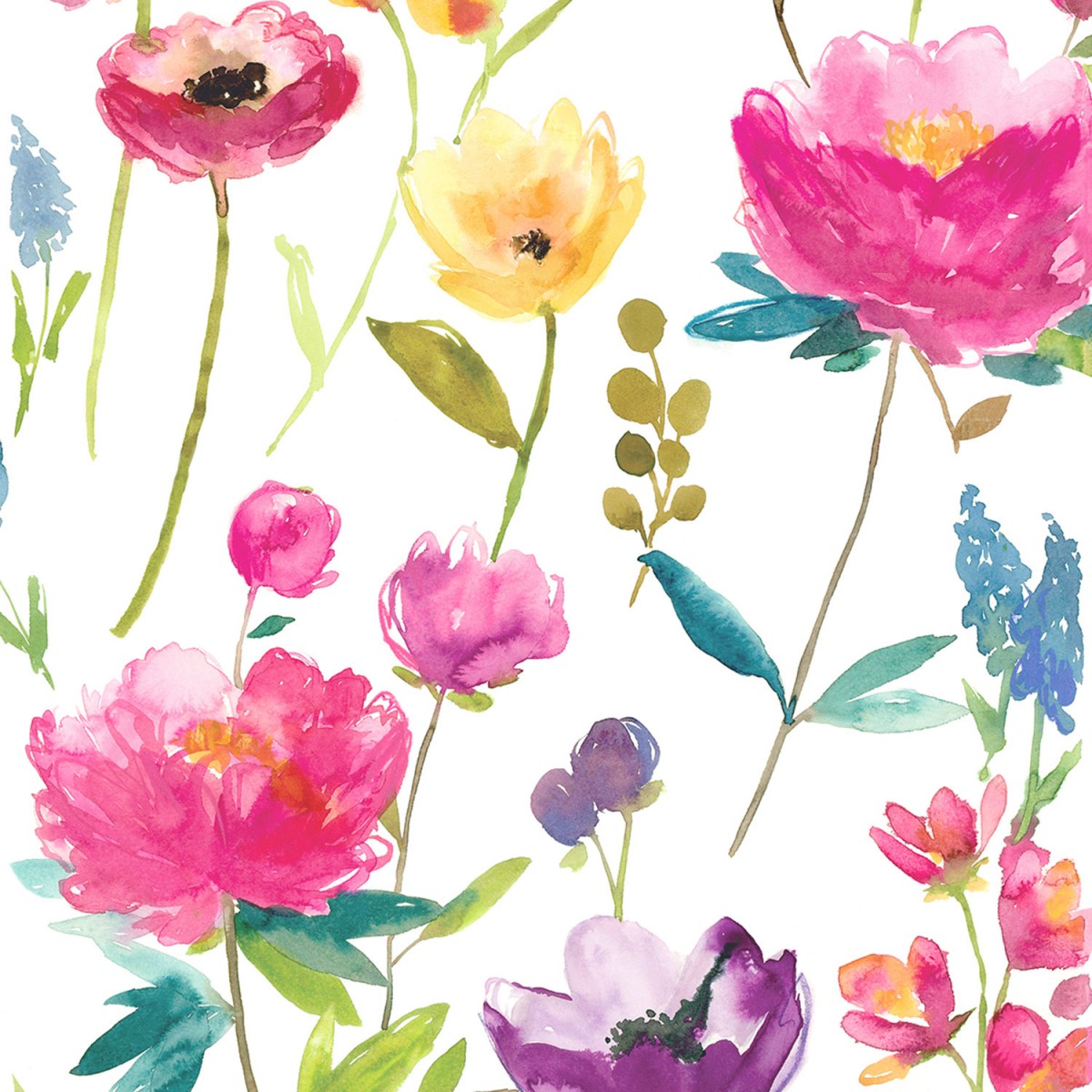Flower Field Wallpaper - Bluebellgray Flower Field - HD Wallpaper 