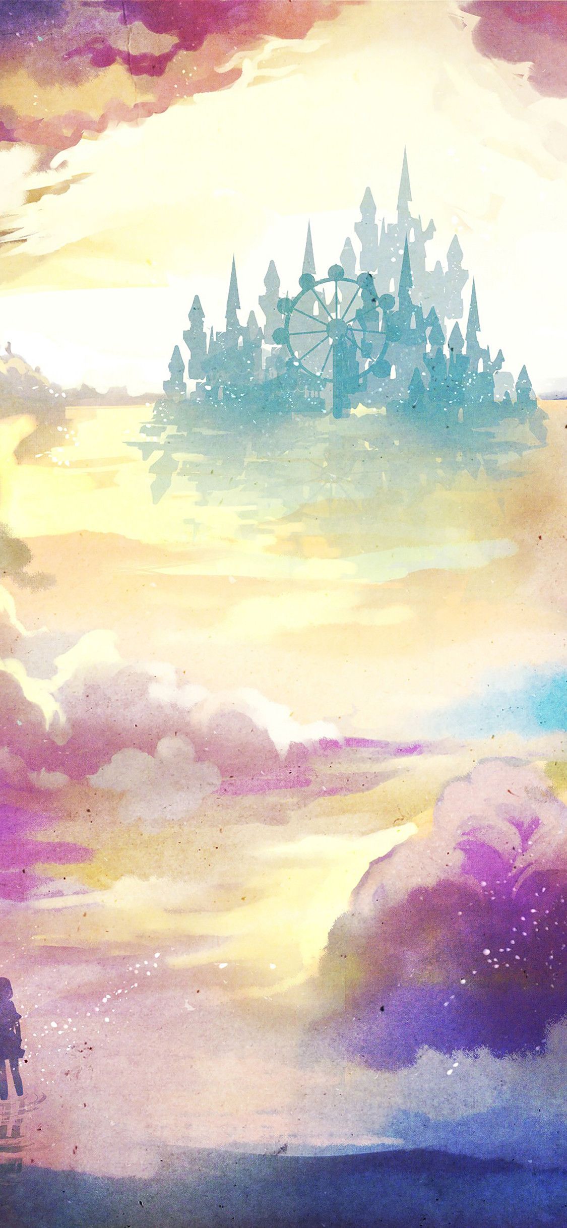 Watercolor Wallpaper For Iphone - HD Wallpaper 