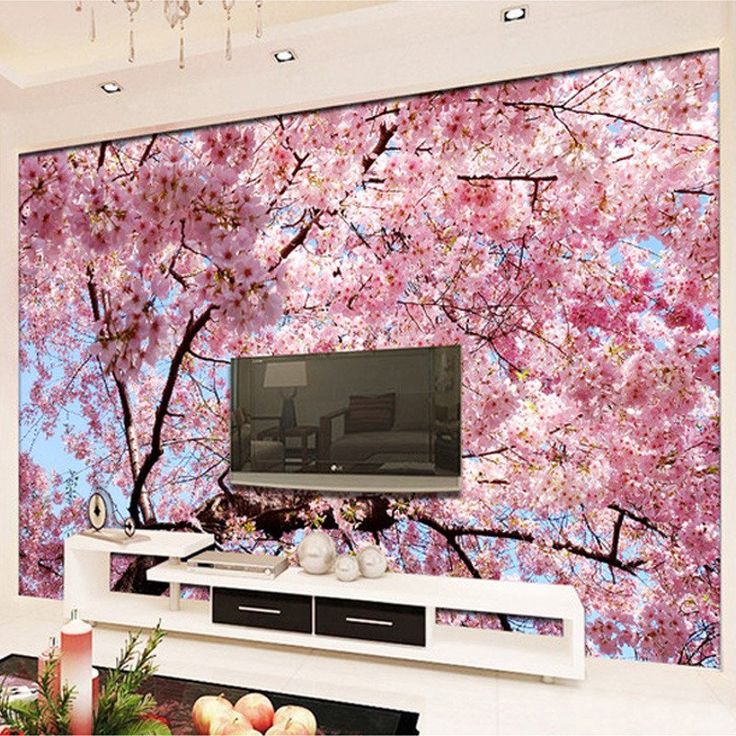 Cherry Blossom Paper Wall - HD Wallpaper 