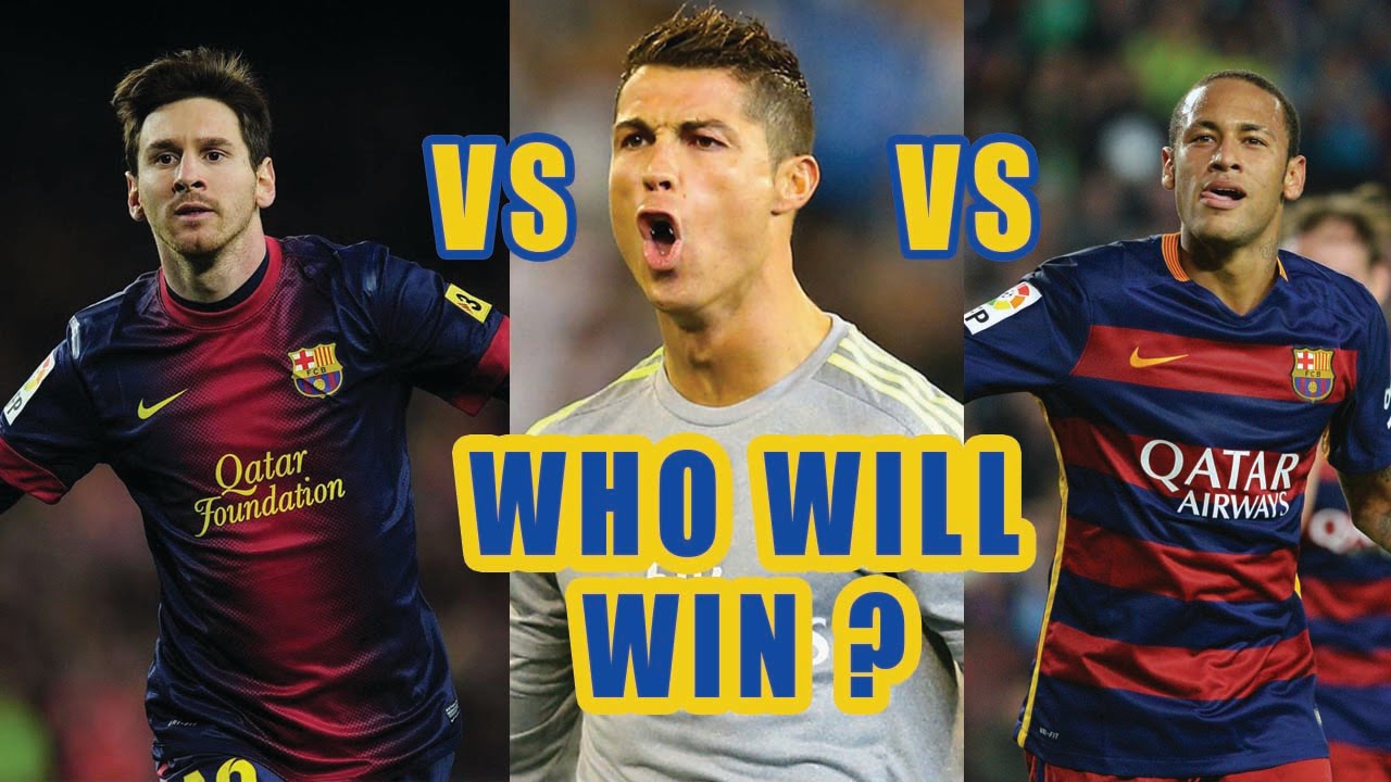 Neymar Vs Cristiano Ronaldo Vs Messi - HD Wallpaper 