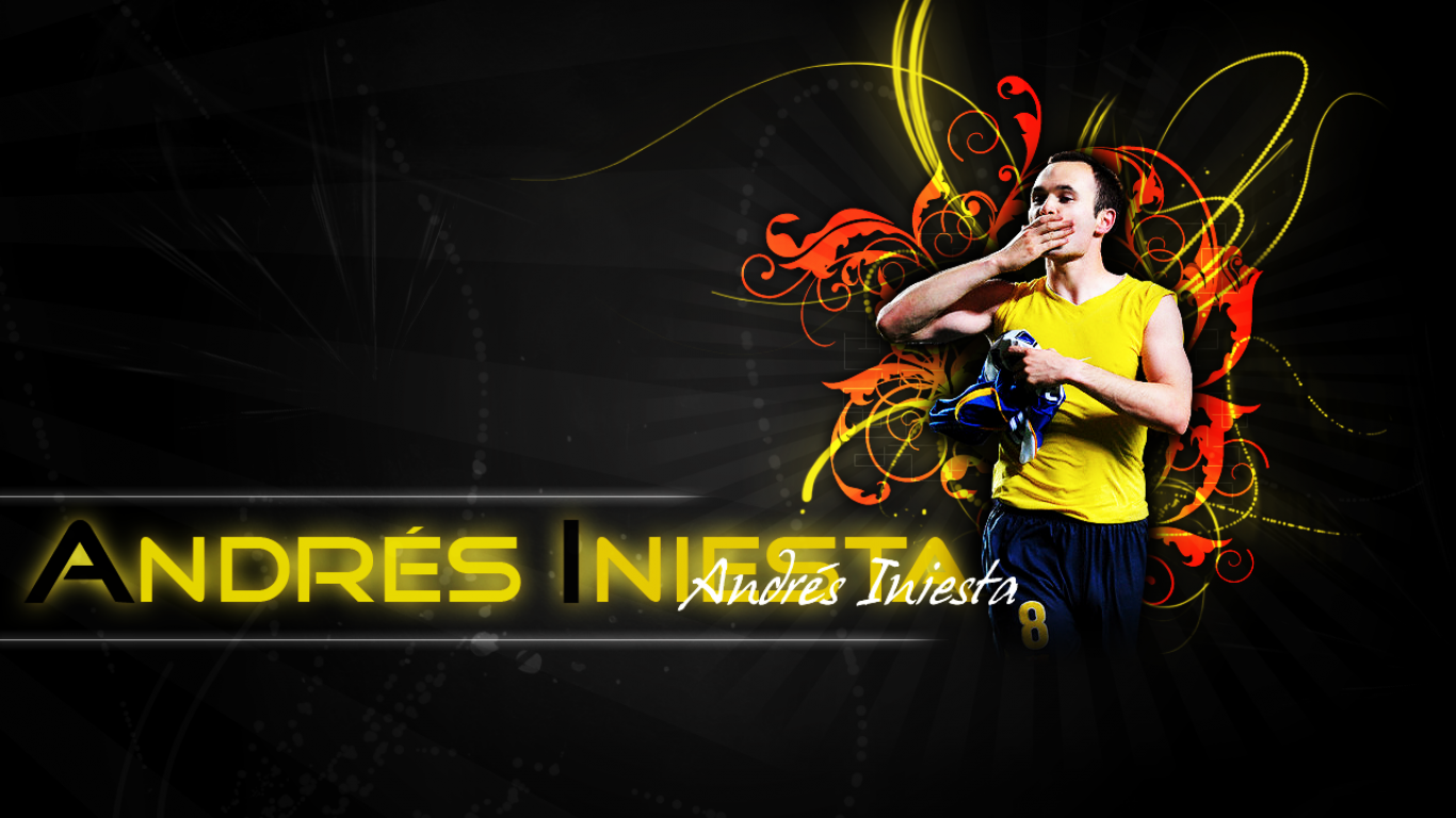 Andres Iniesta Hd Wallpapers - Andres Iniesta - HD Wallpaper 
