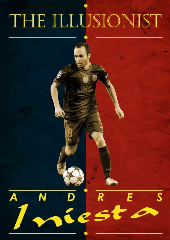 Iniesta Posters - HD Wallpaper 