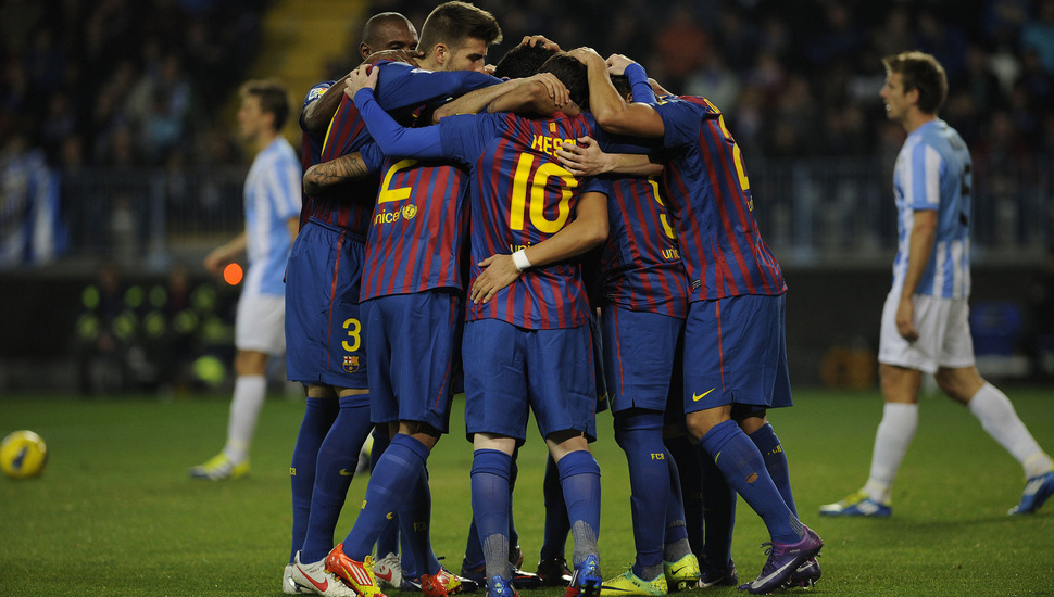 Barcelona, Spain, Andres Iniesta, Football, Football, - Fc Barcelona - HD Wallpaper 