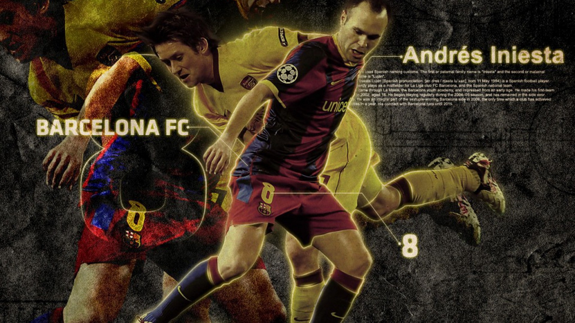 Andres Iniesta 2011 - HD Wallpaper 