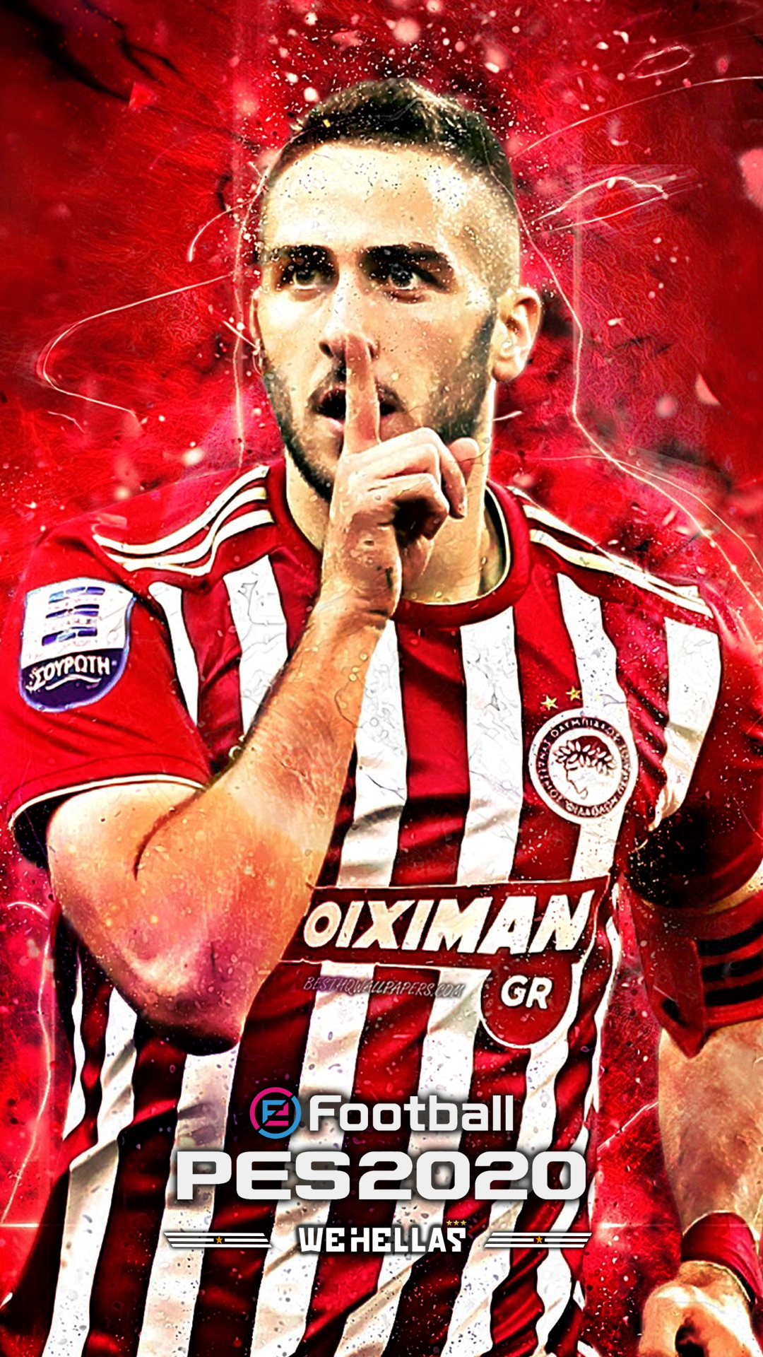 Mobile Wallpaper Wehellas - Kostas Fortounis Phone - HD Wallpaper 