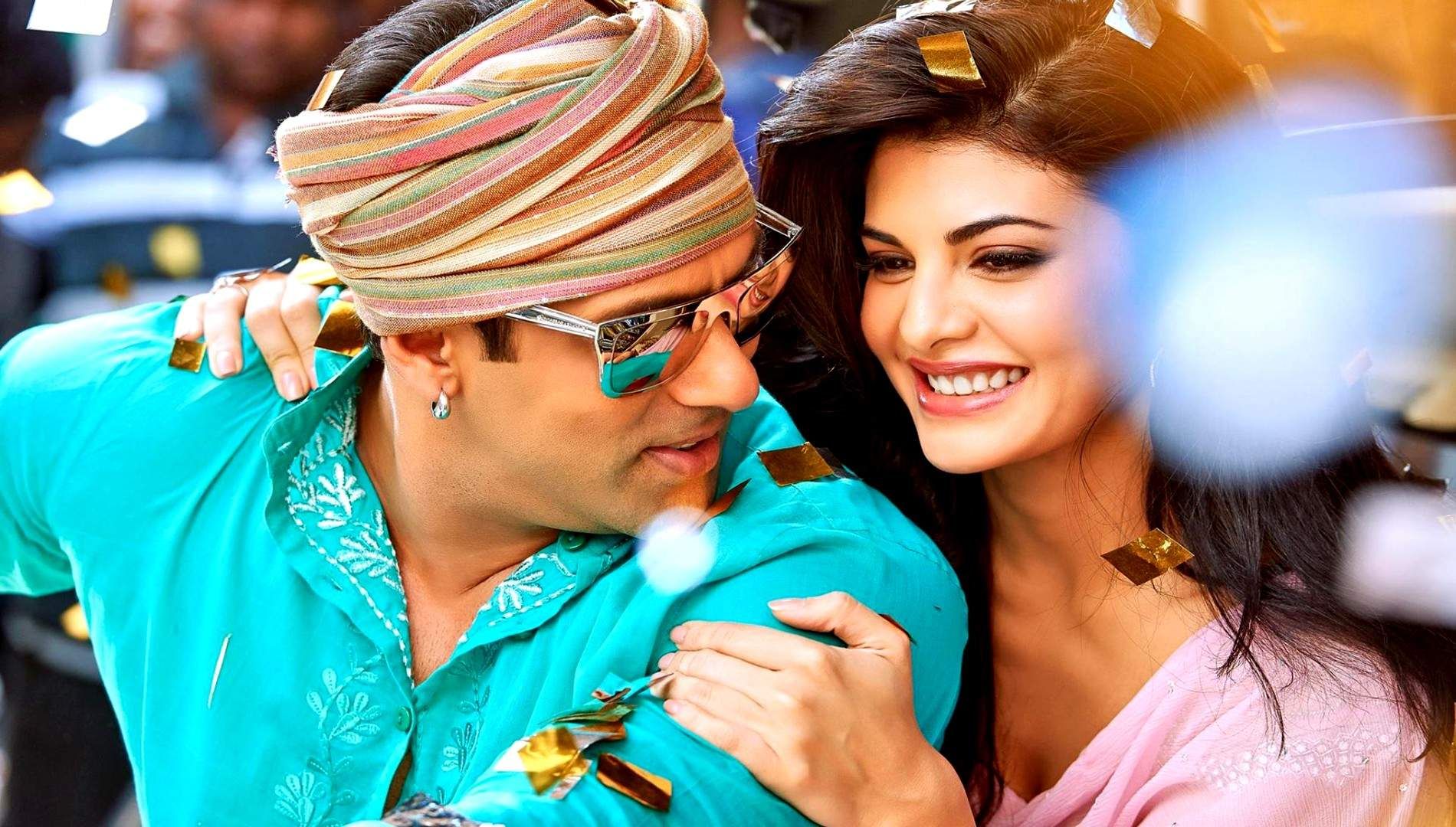 Salman And Jacqueline Hd - HD Wallpaper 