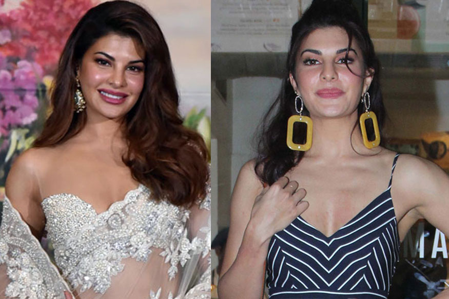 Jacqueline Fernandez Is All Smiles As She Arrives At - White Net Saree Jacqueline Fernandez - HD Wallpaper 