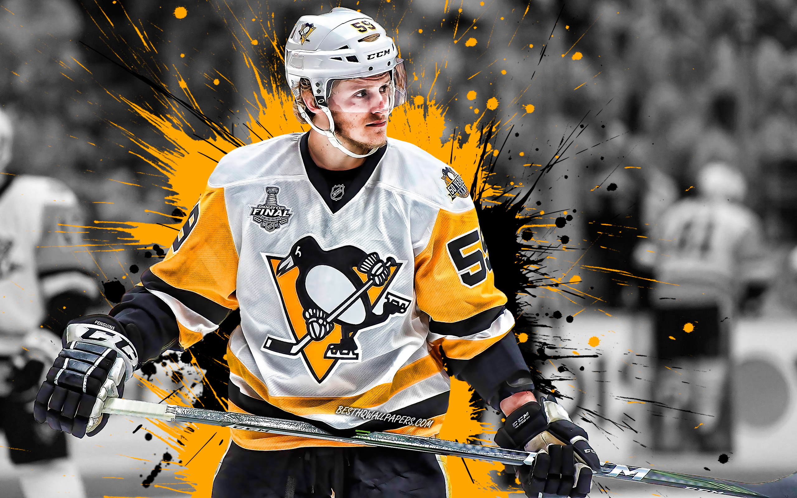 Jake Guentzel, Pittsburgh Penguins, American Hockey - HD Wallpaper 