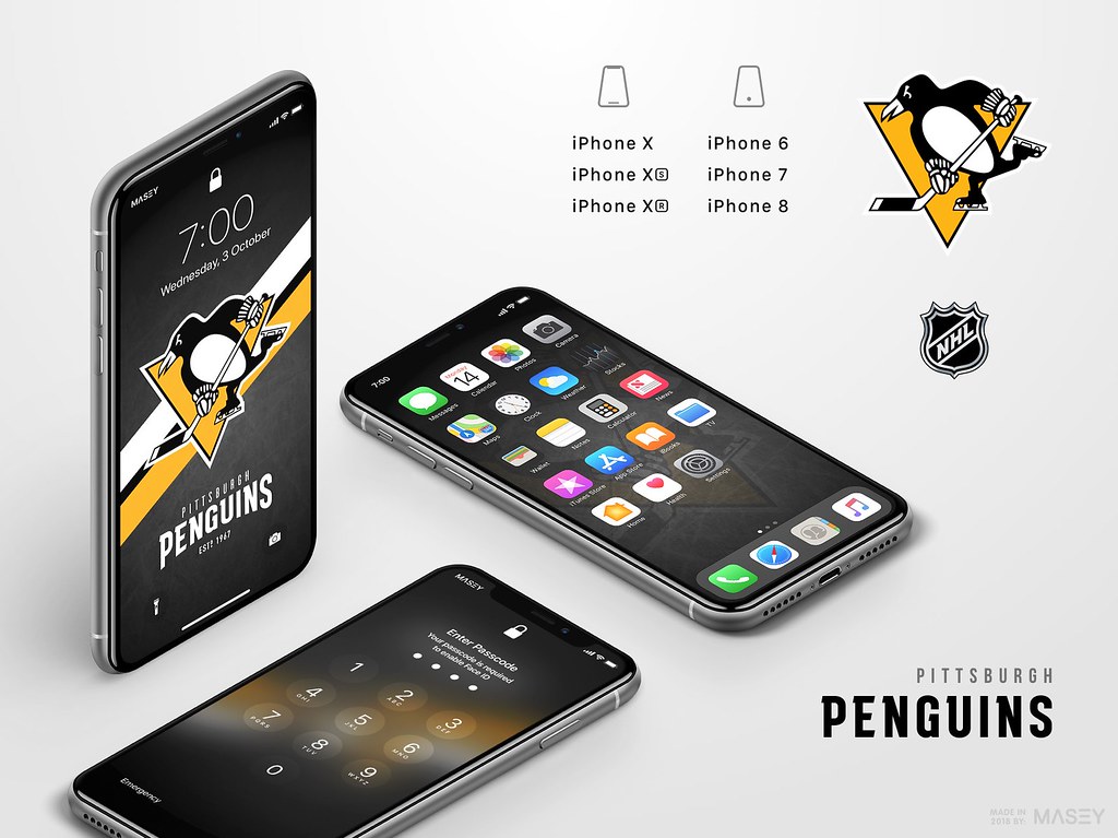 Pittsburgh Penguins Iphone Wallpaper - Pittsburgh Penguins - HD Wallpaper 
