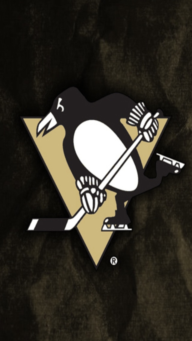 Penguin Phone Wallpaper - Pittsburgh Penguins Logo Puck - HD Wallpaper 