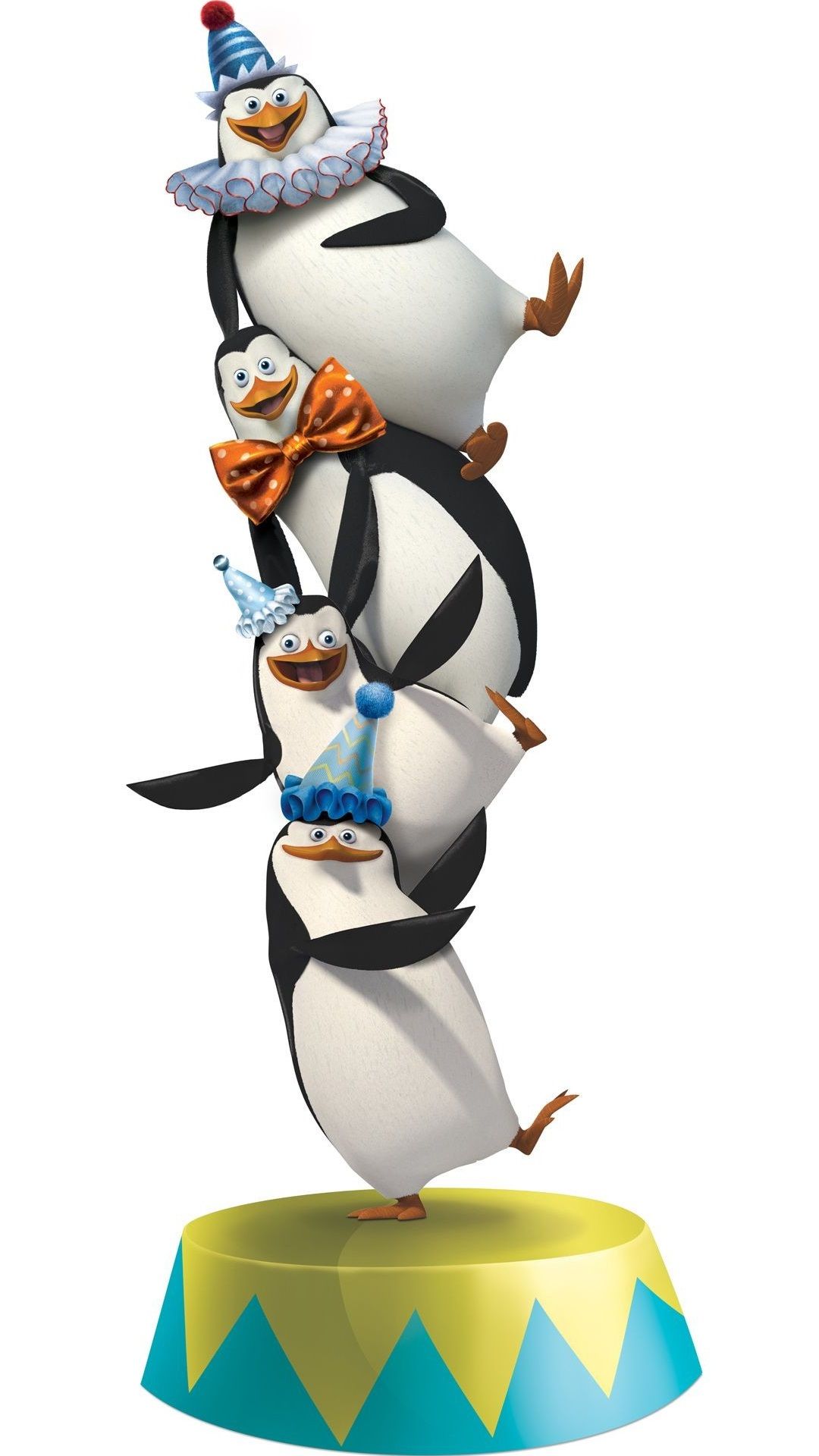 Madagascar 3 Europe's Most Wanted Penguins - 1080x1920 Wallpaper 