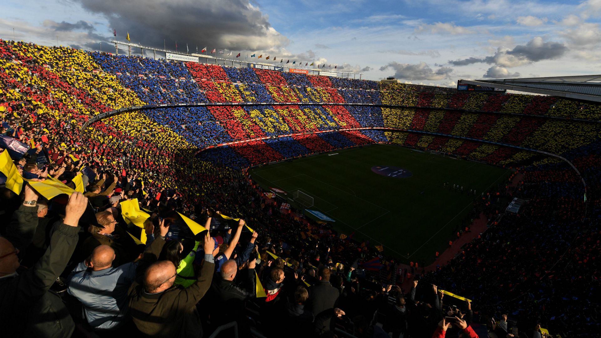 Barcelona Partners With Viber, Vivoom And Dugout To - Camp Nou El Clasico - HD Wallpaper 