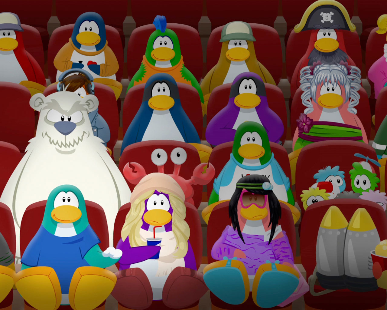 Fondo De Pantalla Club Penguin - HD Wallpaper 