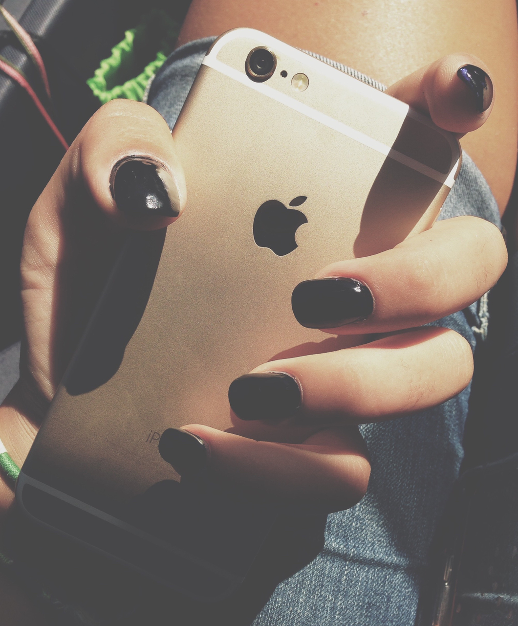 Apple, Background, Black - Iphone Nails - HD Wallpaper 