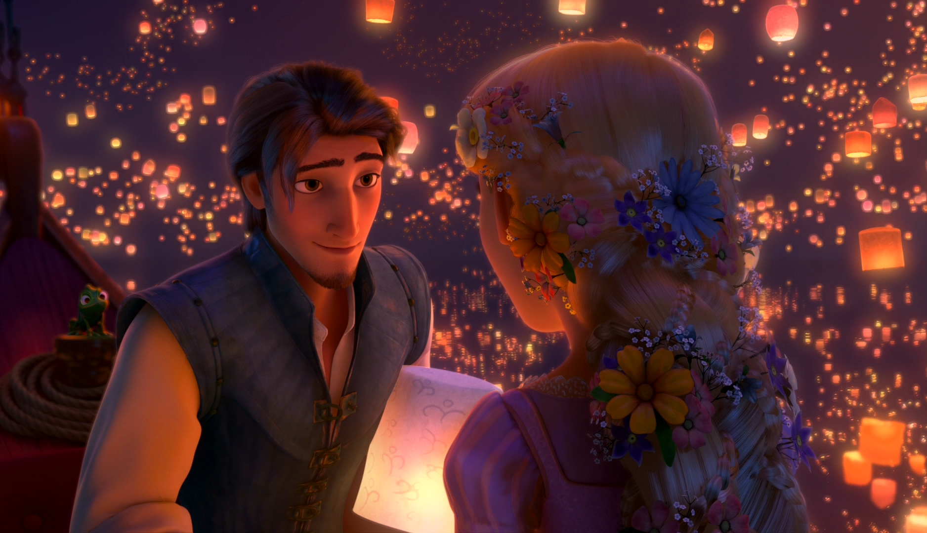 Tangled Rapunzel Cute Wallpaper By Hd Wallpapers Daily - Tangled Rapunzel And Flynn - HD Wallpaper 