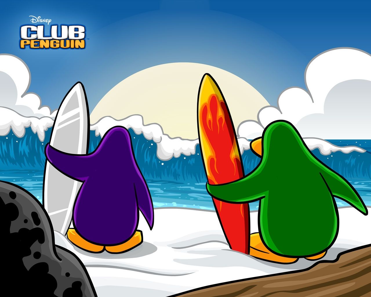 Club Penguin - HD Wallpaper 